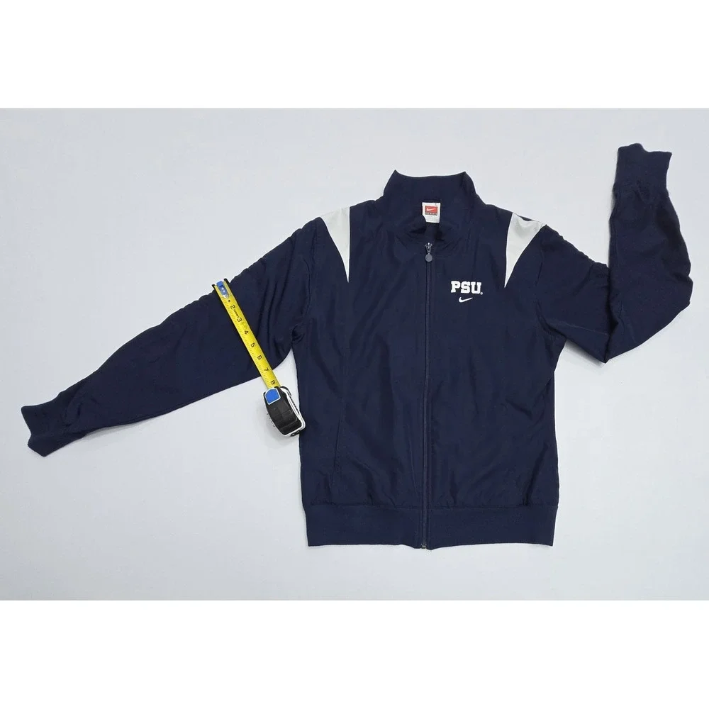 Nike Team PSU Penn State Nittany Lions Track Jacket Navy Blue Youth Large 12-14